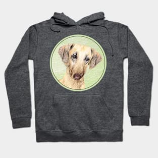 Sloughis Painting - Cute Original Dog Art Hoodie